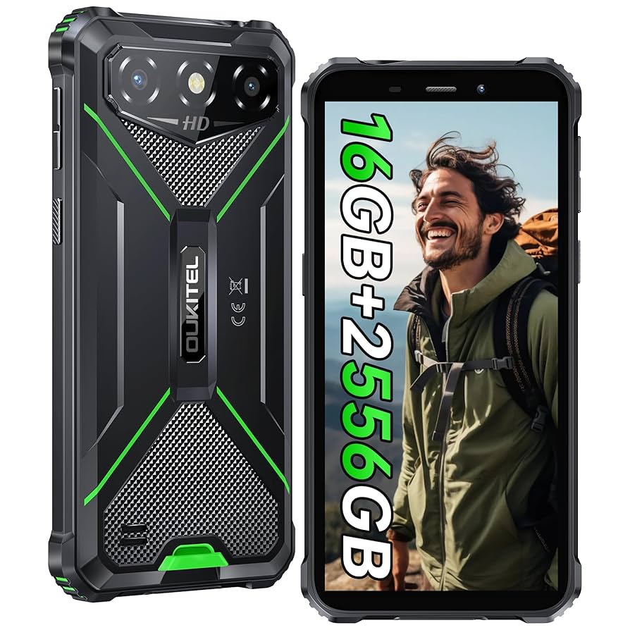 Amazon | OUKITEL G3 防水 タフネススマホ 16GB+256GB/1TB SIM